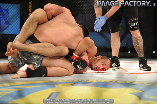 2013-05-04 Milano in the cage 2013 - Mixed Martial Arts 0428 Elia Madau-Mattia Siri